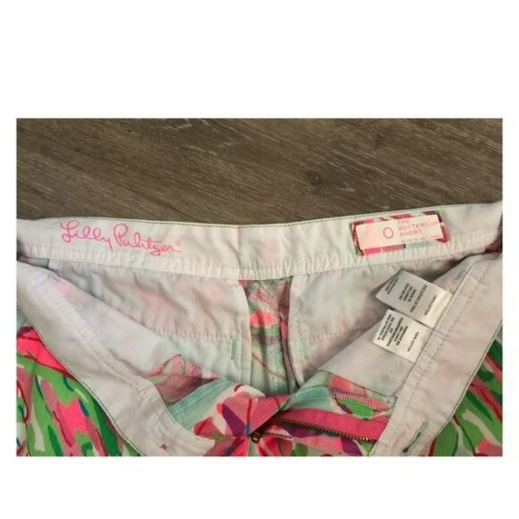 Lilly Pulitzer The Buttercup Short In The Vias Inseam 5" Women's Size 0 - Picture 4 of 5